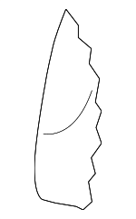 8U0885776C - Body: Seat Back Pad for Audi: Q3, Q3 Quattro Image