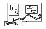 NL3Z7R081B - Cooling System: Oil Cooler Line for Ford Image