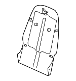 22674756 - Body: Seat Back Panel for Saturn: Vue Image