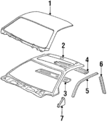 20694740 - Body: Filler for Pontiac: Fiero Image