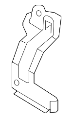1K0121093BH - Cooling System: Auxiliary Pump Bracket for Volkswagen: Beetle, CC, Eos, GTI, Jetta, Passat, Rabbit, Tiguan, Tiguan Limited Image