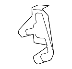 8621202180 - Body: AM/FM CD Mount Bracket for Toyota Image