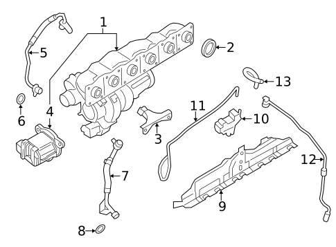 Turbo Charger for 2013 BMW X6 #0