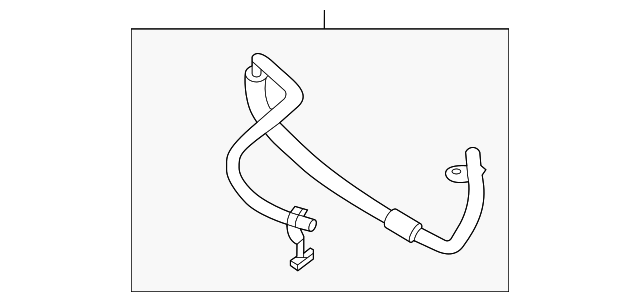 Discharge Hose - Nissan (92490-6LB0A)