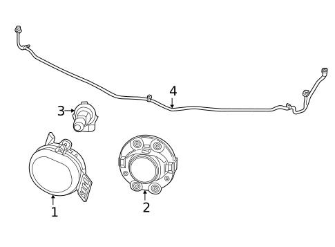 Bulbs - Chassis for 2013 Ram 1500 #2