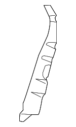 8S0898283 - Body: Guide Plate for Audi: A5 Quattro, A5 Sportback, RS5, RS5 Sportback, S4, S5, S5 Sportback, TT Quattro, TT RS Quattro, TTS Quattro Image