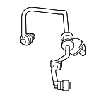 LR067249 - Body: Vacuum Tube for Land Rover: Range Rover, Range Rover Sport Image