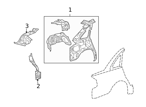 Inner Structure for 2007 Mercury Montego #0