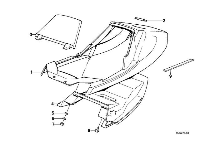52531452274 - : Cover for BMW-Motorrad Image