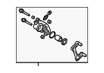 4605A263 - Brakes: Caliper Assembly for Mitsubishi Image