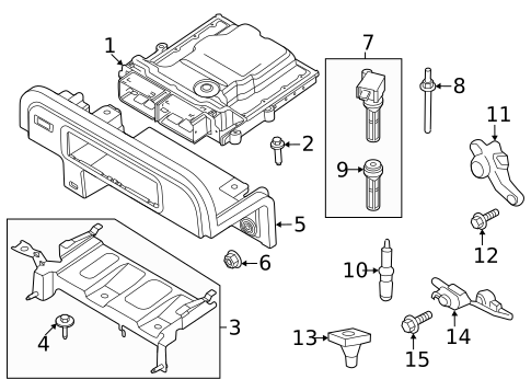 Powertrain Control for 2021 Ford Edge #0