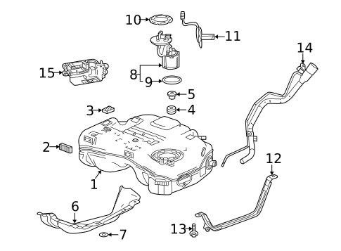 Fuel System Components for 2025 GMC Sierra 2500 HD #6
