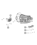 68090657AC - AS66RC; 6-Speed; Automatic Transmission: Transmission Mount Isolator for Mopar Image