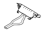 LR163676 - : Muffler for Land-Rover Image