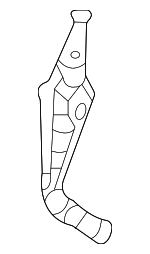 LR154614 - : Exhaust System Hanger Bracket for Land Rover: Defender 110, Defender 130, Defender 90 Image