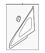 861701W000 - : Fixed Glass for Kia: Rio Image