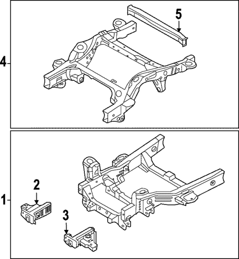Crossmembers & Components for 2023 Ford Bronco #0