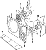 EAC8097 - Cooling System: Accessory Drive Belt Idler Assembly for Jaguar Image
