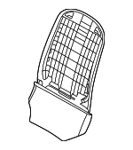 88390L0300NNB - Body: Seat Back Panel for Hyundai: Sonata Image