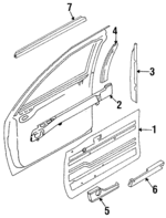 8091321R00 - : Pocket for Nissan: Stanza Image
