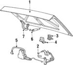 3510179 - : 1987-1991 Volvo 780 - Latch for Volvo: 780 Image