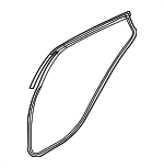 83140L1500 - Body: Door Weather-strip for Hyundai: Sonata Image
