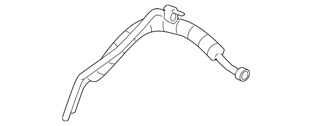 2007-2014 GM Auxiliary Air Conditioning Evaporator and Heater Hose ...