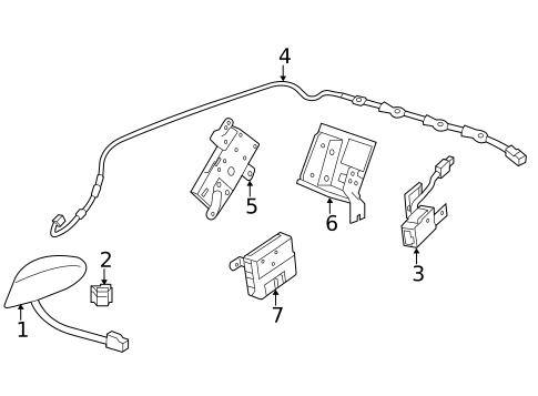 Antenna & Radio for 2017 Honda Accord #0