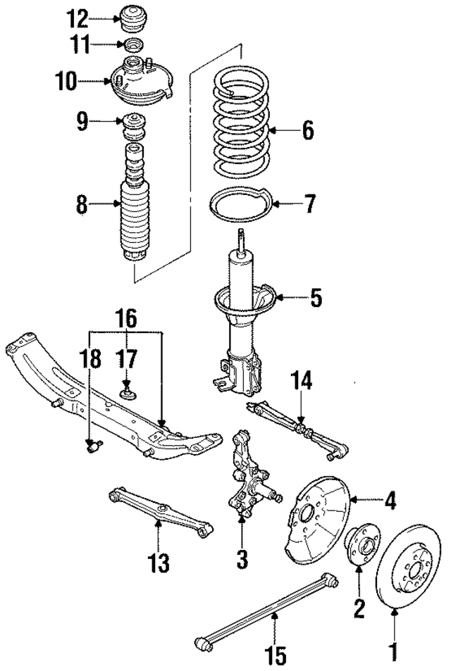 BR7028011 - : Coil Spring for Mazda Image