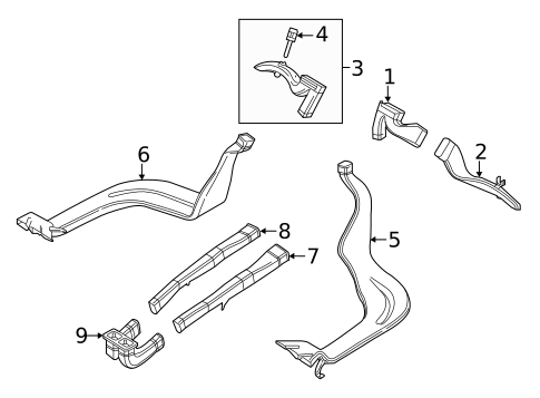 Ducts for 2017 Porsche Cayenne #0