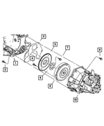 6501742 - Clutch: Hex Head Screw for Mopar Image