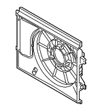253502K600 - : Fan Shroud for Kia: Soul Image