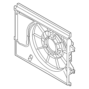 253502K600 - : Fan Shroud for Kia: Soul Image