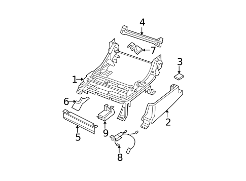Power Seats for 2005 Nissan Pathfinder #1