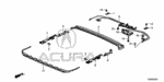 70229SDAA01 - Interior/Bumper: BOLT, SOCKET (5X7) for Acura Image