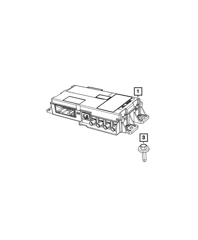 68427894AK - Electrical: Telematics Module for Jeep: Grand Cherokee, Grand Cherokee L Image