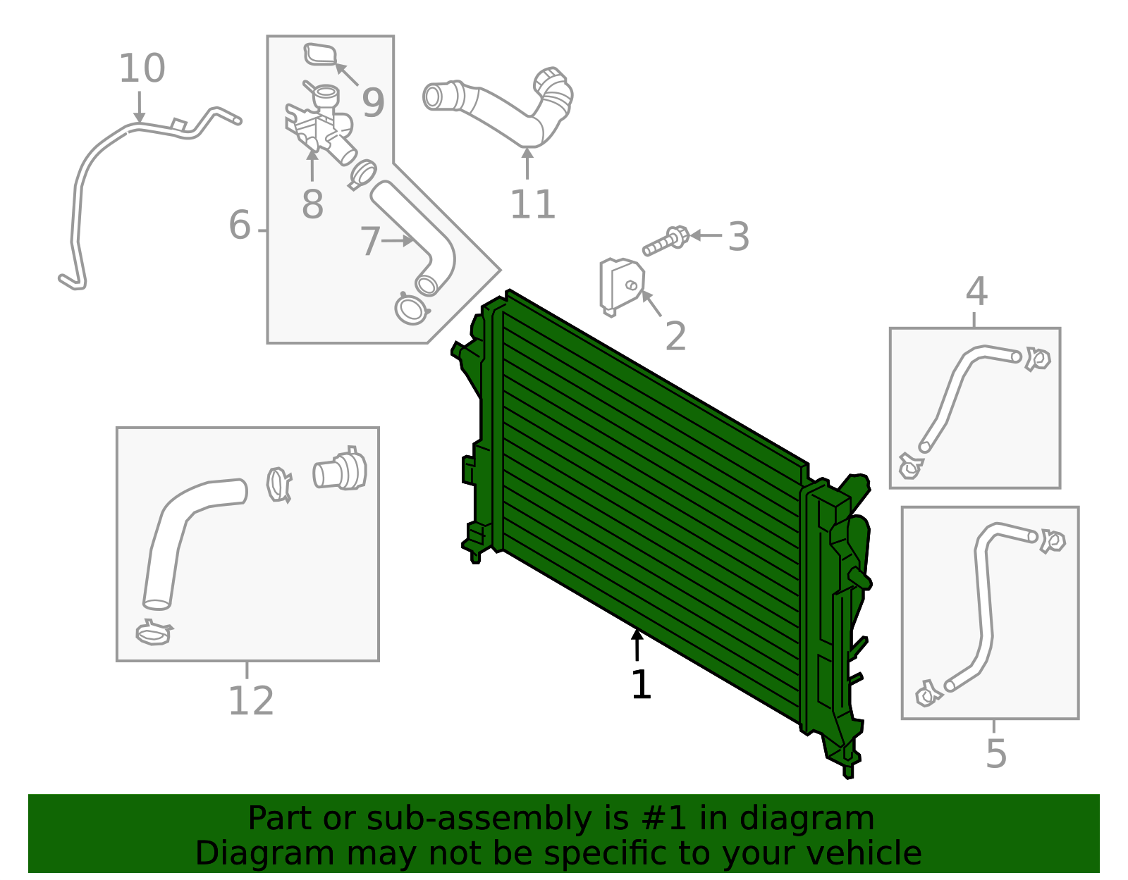 2022-2023 Hyundai Radiator Assembly 25310-J9910 | MotorMotor