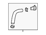 25415J9700 - Cooling System: Lower Hose for Hyundai Image