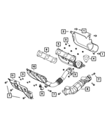 68027634AA - 3.0L Turbo Diesel; Engine: Hex Flange Head Bolt, Mounting for Jeep: Gladiator, Grand Cherokee, Liberty, Wrangler | Ram: 1500, 1500 Classic Image