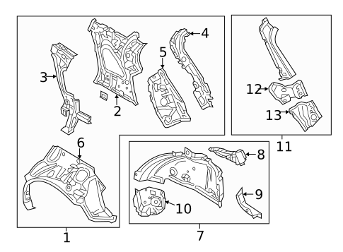 Inner Structure for 2021 Mazda CX-3 #0