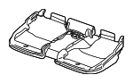8W8885283A - Body: Cushion Frame for Audi: A5 Sportback, RS5 Sportback, S5 Sportback Image