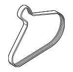 32325010 - Cooling System: Serpentine Belt for Volvo Image
