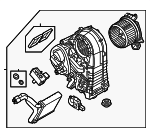 568123506 - HVAC: AC &amp; Heater Assembly for Land-Rover Image image