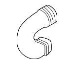 1K0805971D9B9 - Air &amp; Fuel Delivery: Engine Air Intake Hose for Volkswagen Image
