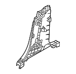 DGH96822002 - Body: Lower Center Pillar Trim for Mazda Image