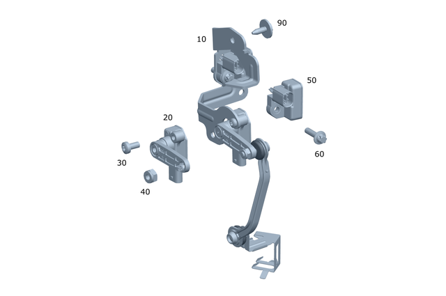 7929 - Front Axle: Hexalobular Screw for Mercedes-Benz Image image
