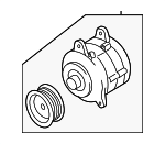 23100EG910 - : Alternator for Infiniti Image