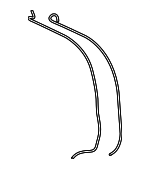 90091811040 - Cooling System: Vacuum Hose for Porsche Image