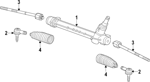 Steering Gear & Linkage for 2021 Chevrolet Trax #1