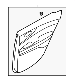 83308M7015B2R - Body: Door Trim Panel for Kia: Forte Image